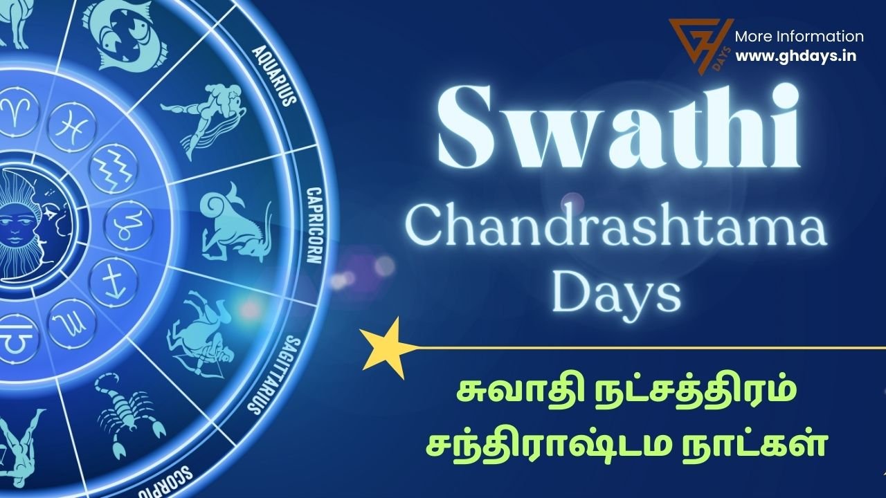 Swati Nakshatra Chandrashtama Days 2024 - GHDays