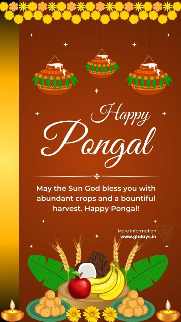 Happy Pongal Wishes Greetings in English