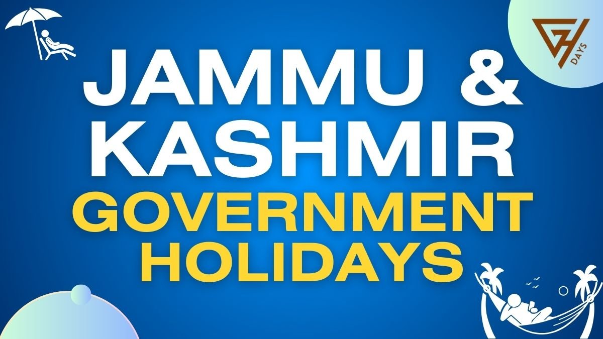 Jammu and Kashmir Government Holiday List