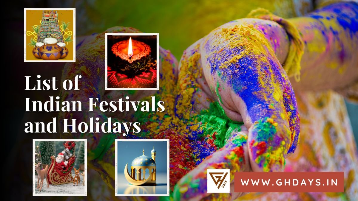 Indian Festivals and Holidays Calendar