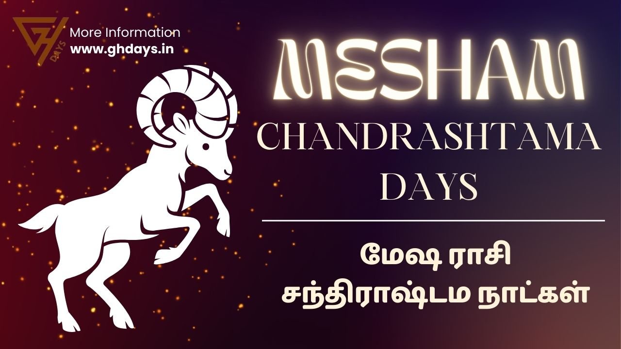 Chandrashtama Days Mesham