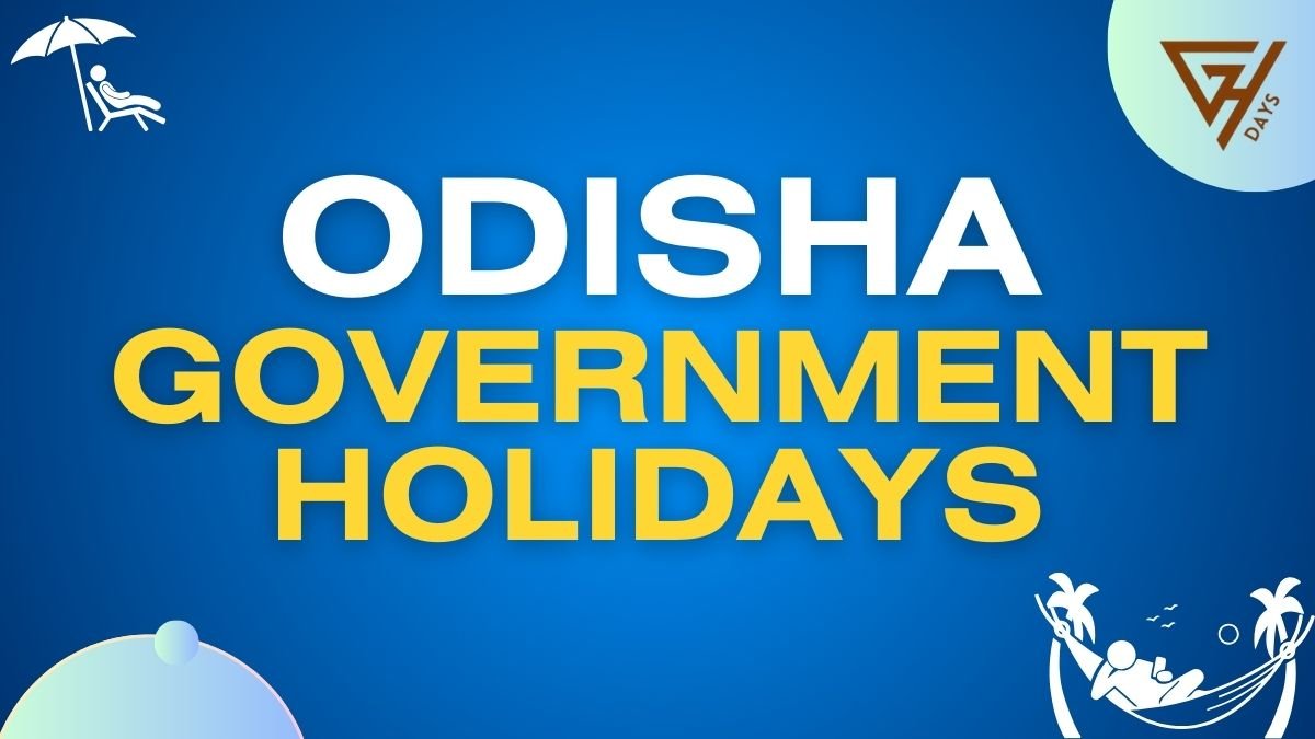 Odisha Government Holiday List