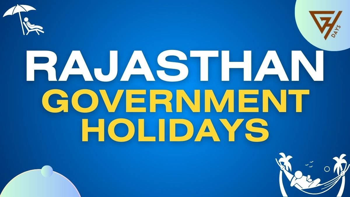 Rajasthan Government Holiday List 2025 - GHDays