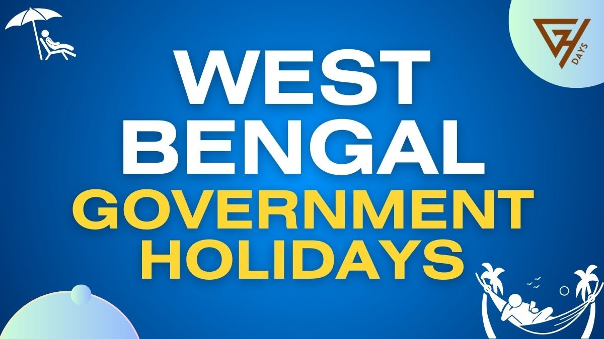 West Bengal Government Holiday List