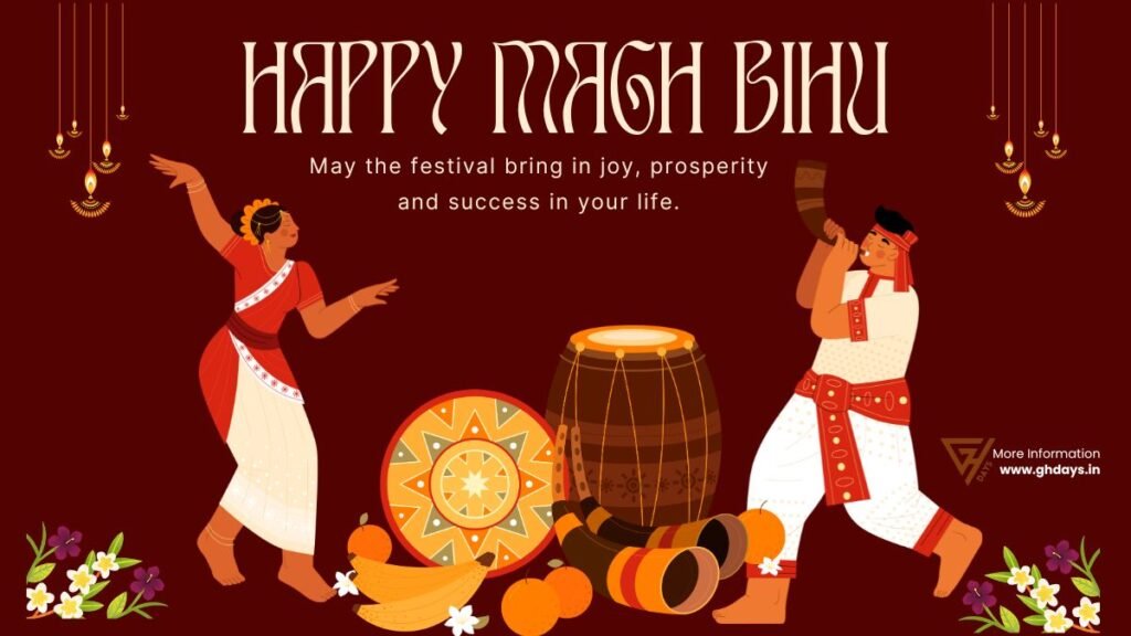 Happy Magh Bihu Wishes Greetings