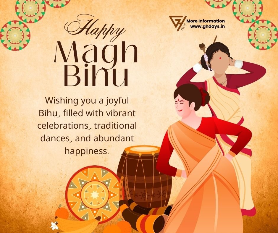 Happy Magh Bihu to all Wishes Image