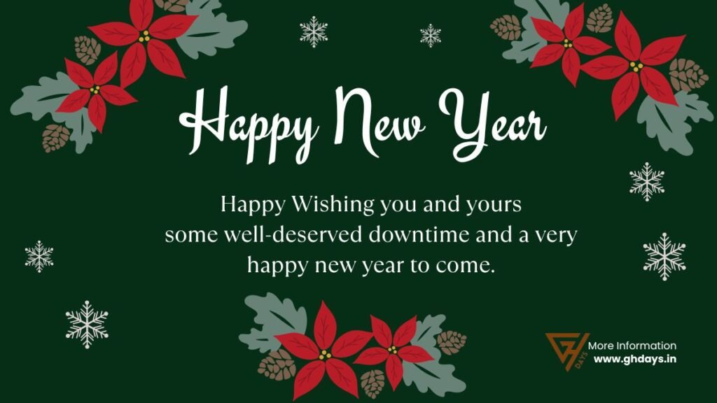 2025 Happy New Year Wishes | Spread Joy and Love - GHDays