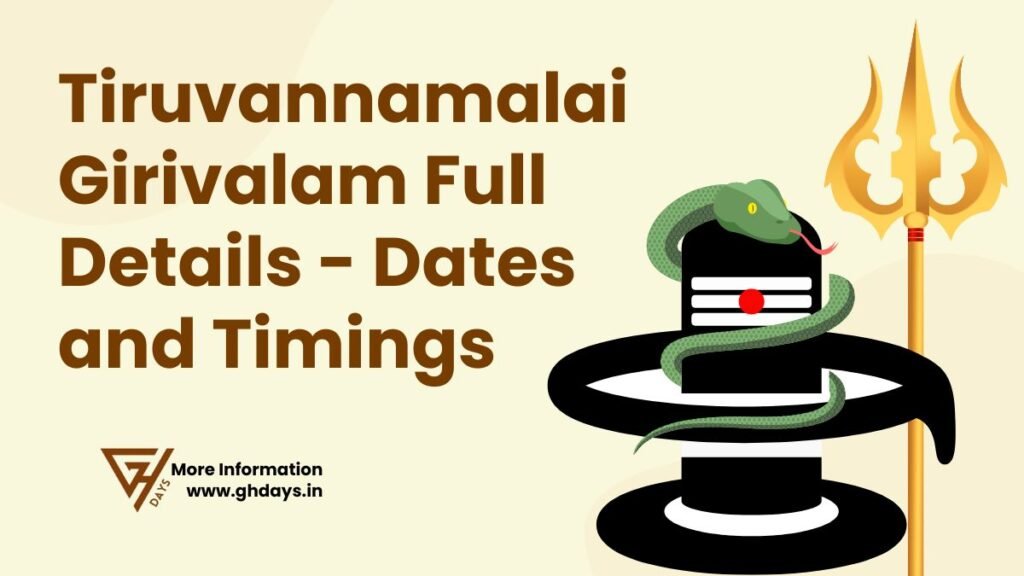 Pournami Girivalam Date and Time 2024 GHDays