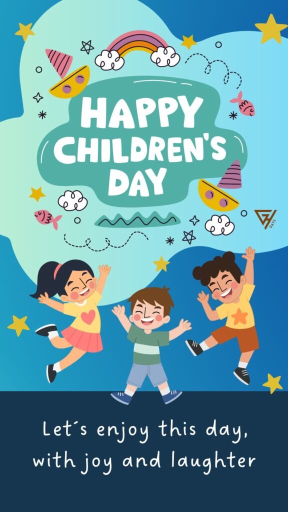 Happy Children's Day Wishes Greetings in English