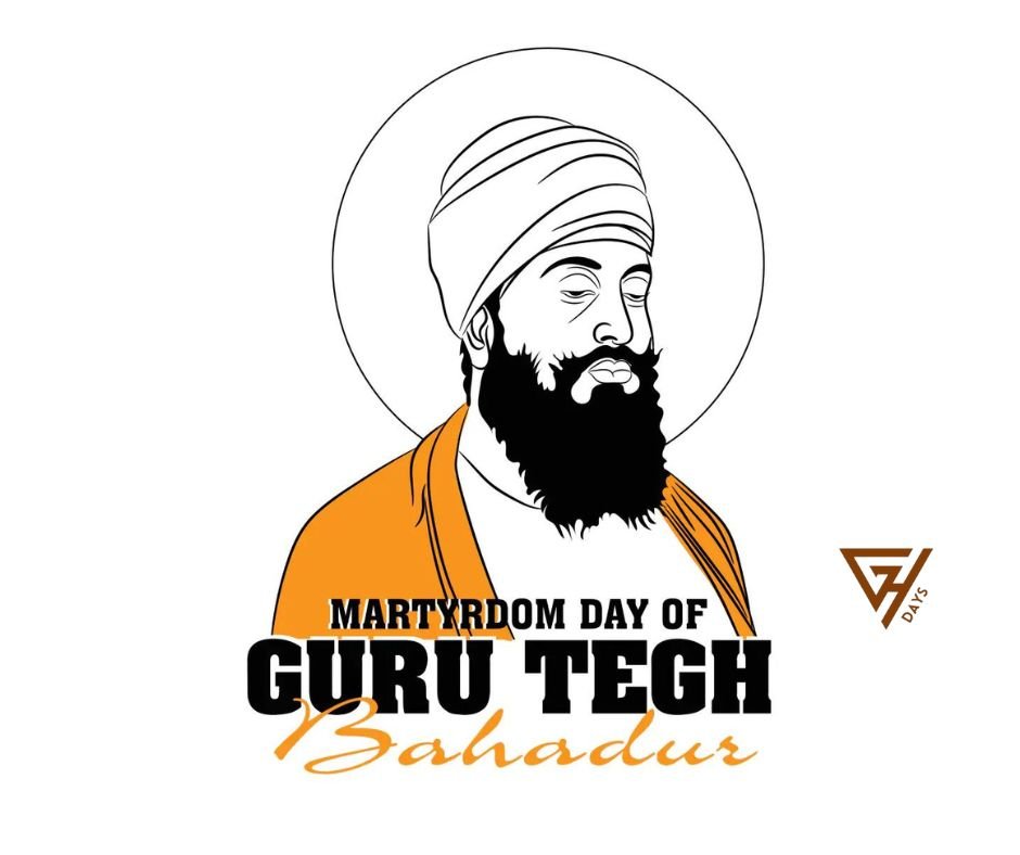 Happy Martyrdom Day of Guru Tegh Bahadur to all Wishes Image