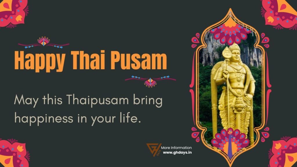 Happy Thaipusam Wishes Greetings