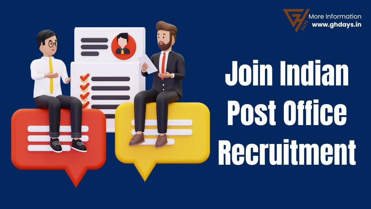 Join Indian Post Office Recruitment