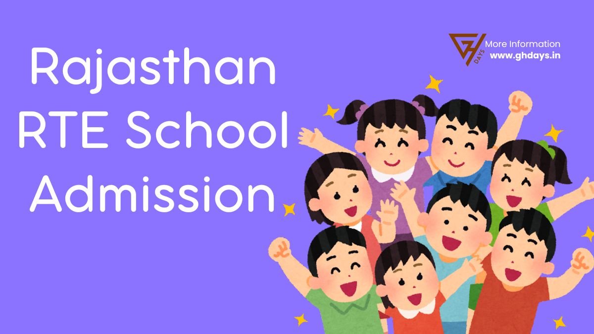 Rajasthan RTE School Admission