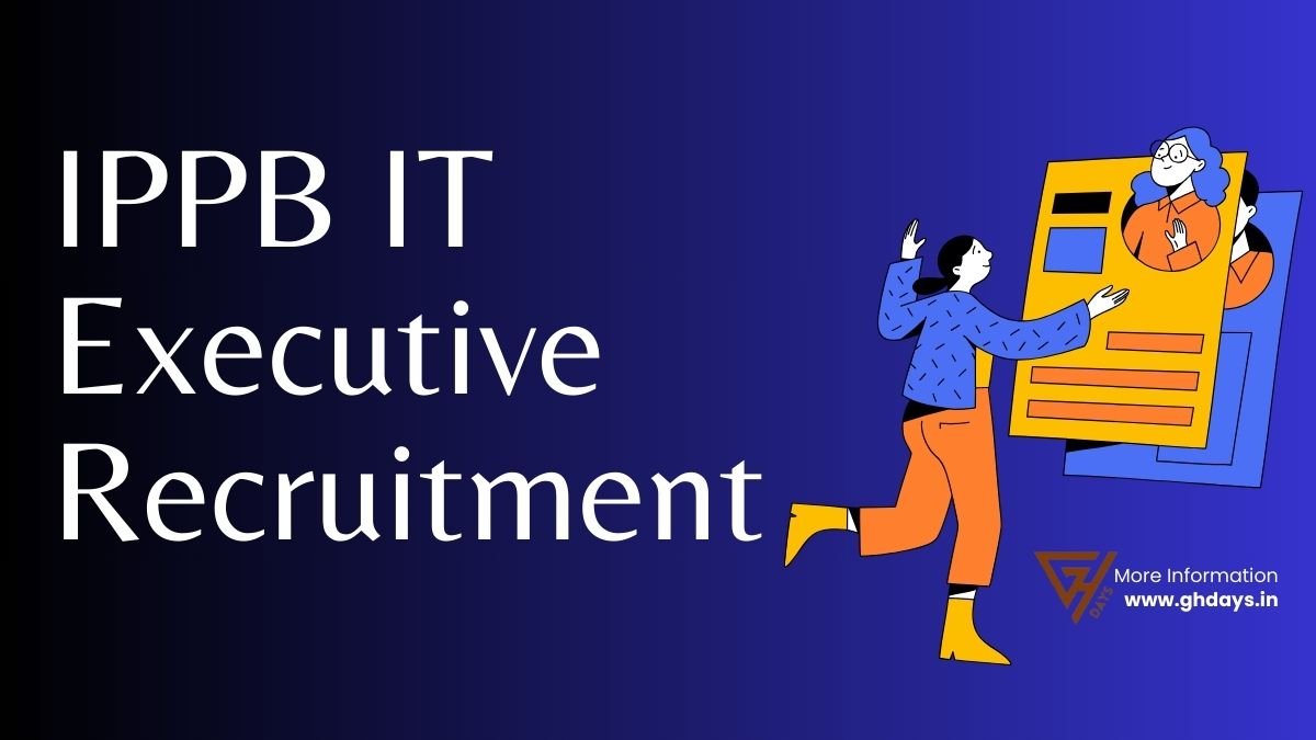 IPPB IT Executive Recruitment