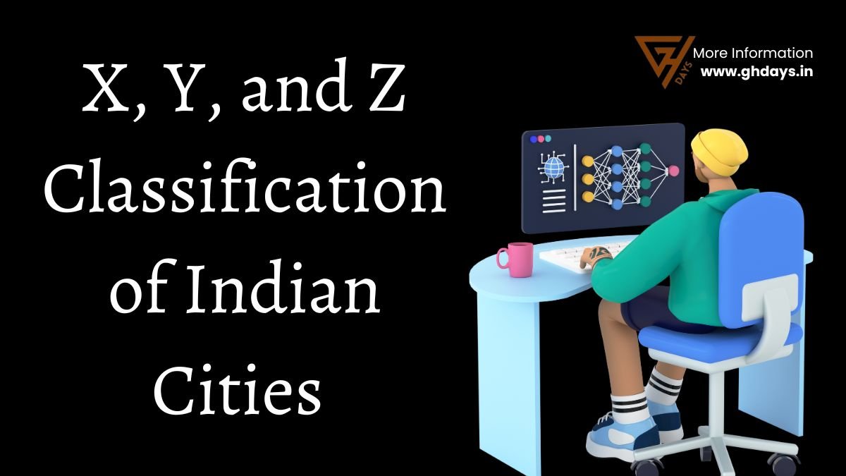 X, Y, and Z Classification of Indian Cities