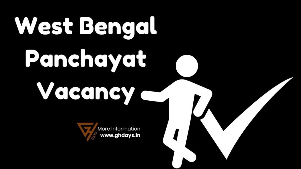 West Bengal Panchayat Vacancy