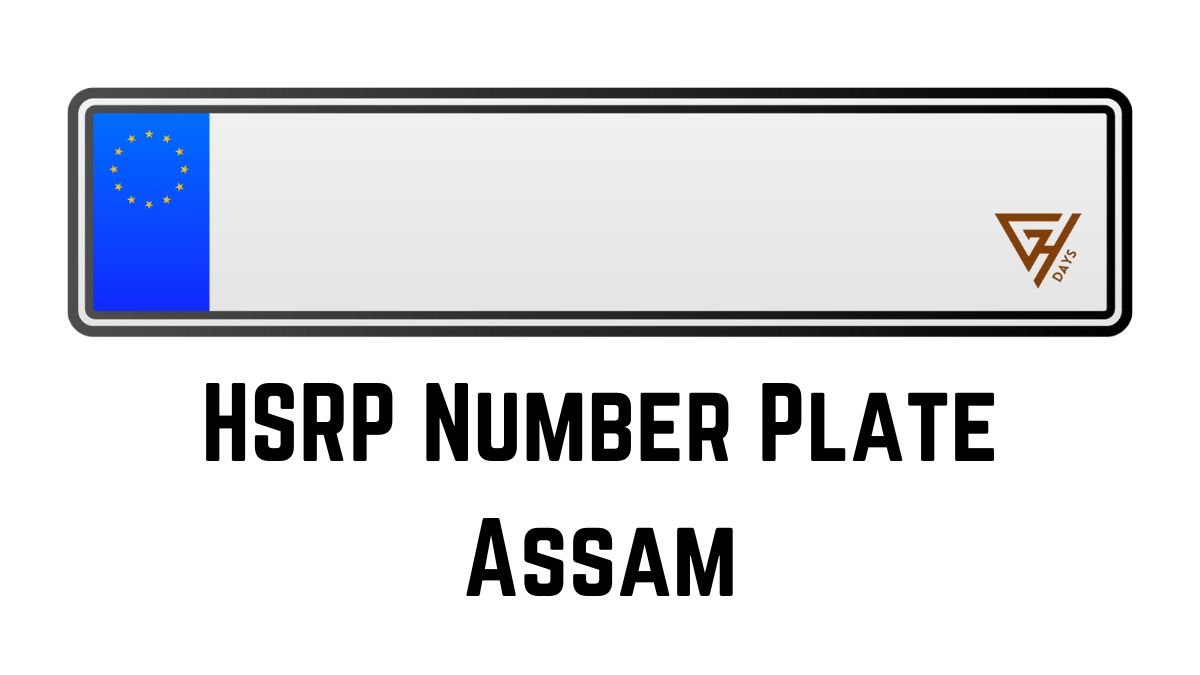 HSRP Number Plate Assam List