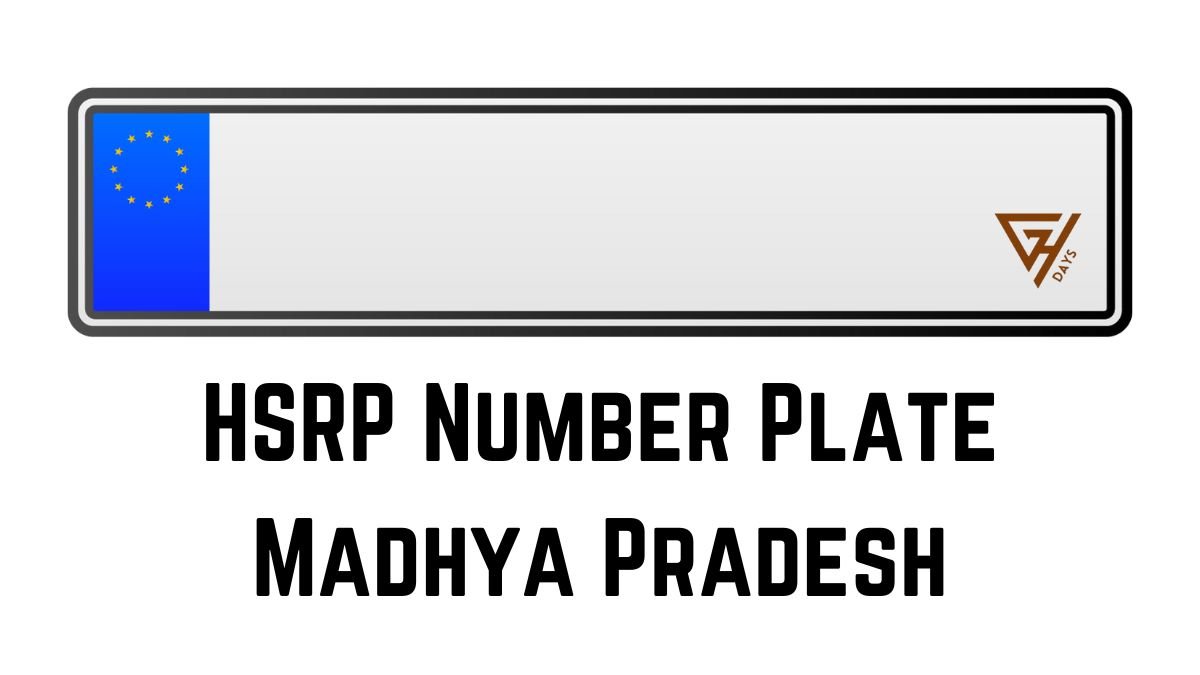 HSRP Number Plate Madhya Pradesh List