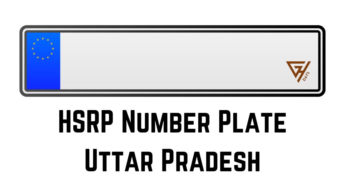 HSRP Number Plate Uttar Pradesh