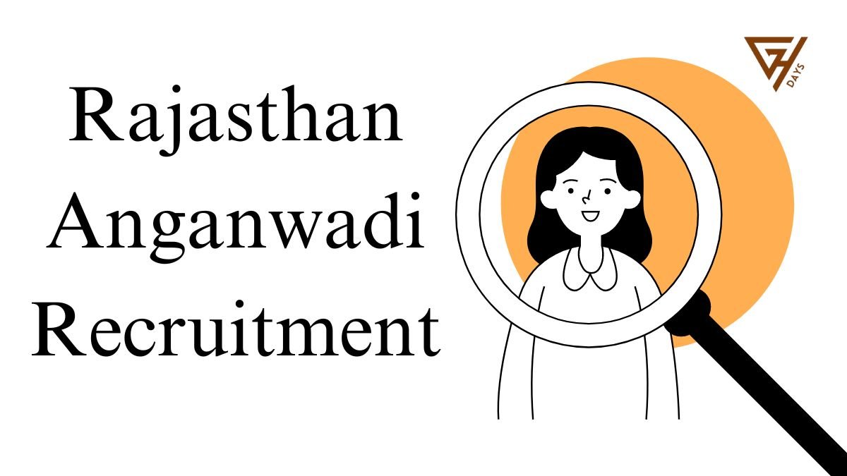 Rajasthan Anganwadi Recruitment