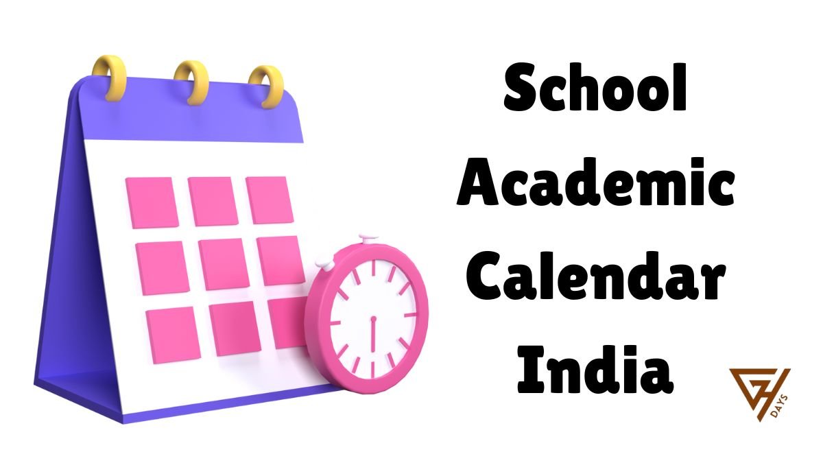 School Academic Calendar India