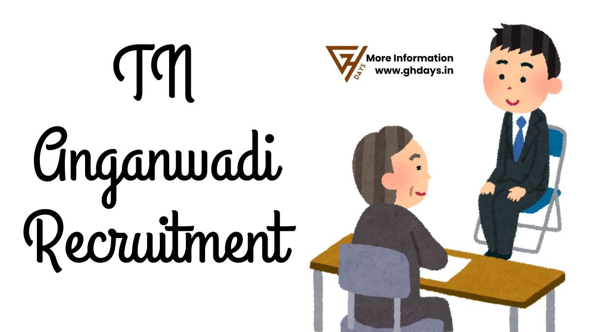 TN Anganwadi Recruitment