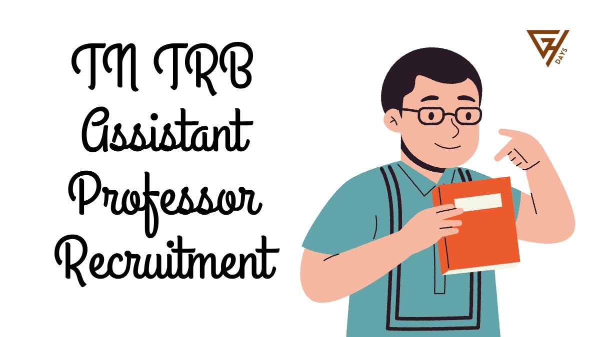 TN TRB Assistant Professor Recruitment