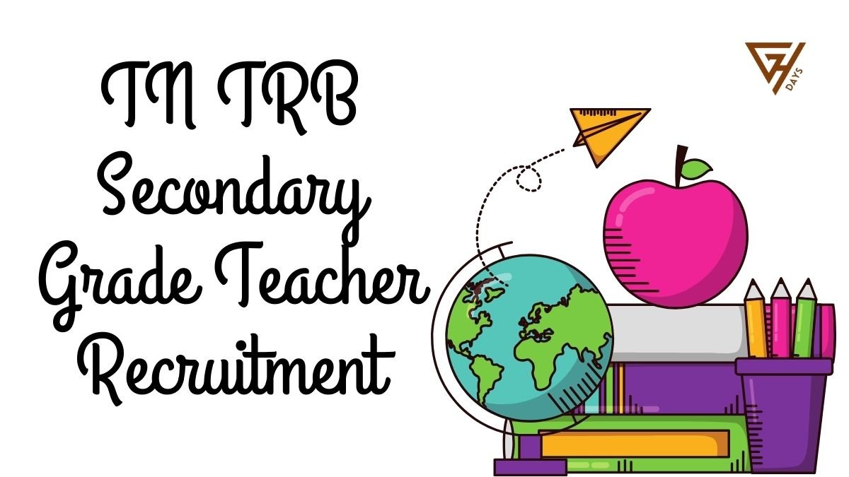 TN TRB Secondary Grade Teacher Recruitment