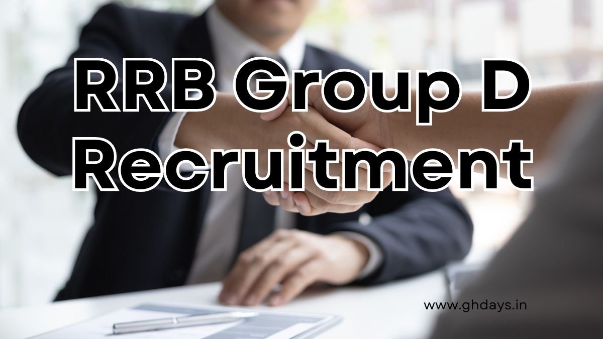 RRB Group D Recruitment