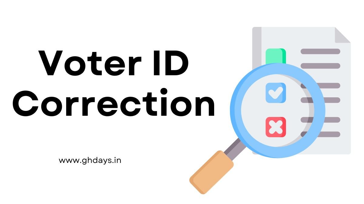 Voter ID Correction